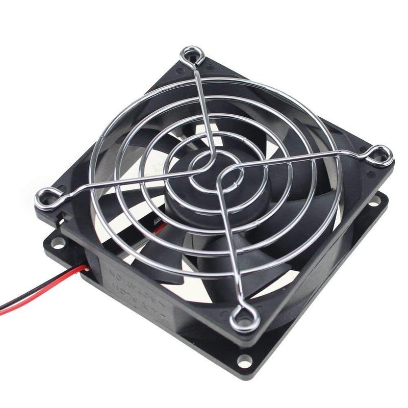 GDSTIME 80mm x 80mm x 25mm 12V Brushless DC Cooling Fan compatible with Desktop - Image 1